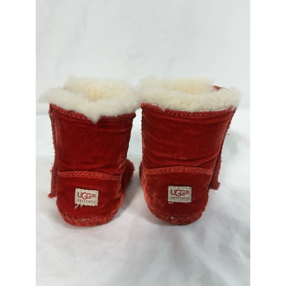 UGG Boots Red Baby Girl 0/1 Winter Boots Infant Footwear